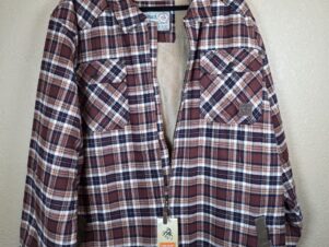 Legendary Whitetails Men's, Buckeye Plaid Shacket, XX-Large Tall